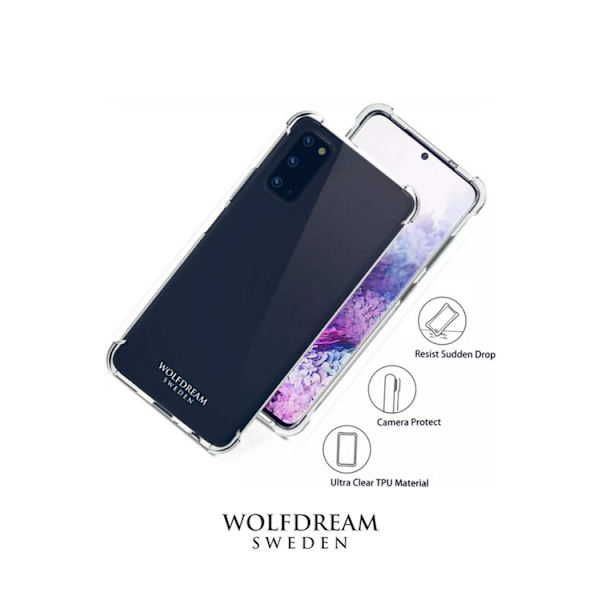 TRANSPARENT MOBILSKAL till Samsung S20ULTRA transparent