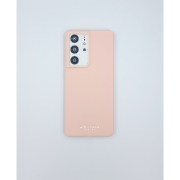 Blush Pink- Rosa TPU silikon mobilskal till Samsung S22ULTRA rosa
