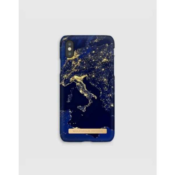 WORLD LIGHTS - Magnetskal till Iphone XR blå