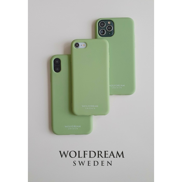 Mint Green -MOBILSKAL I TPU TILL IPHONE 13PRO grön