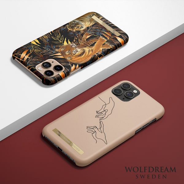 DIFFERENCE OF TOUCH - Beige premium skal till Iphone 13 beige