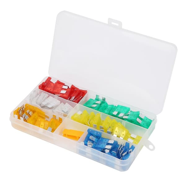 121-pack bilsäkringar (flatstift) 5-30A sortiment