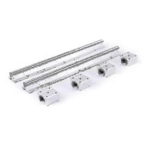 2 st SBR16 400 mm förkromad styrskena för högprecisionsmaskiner