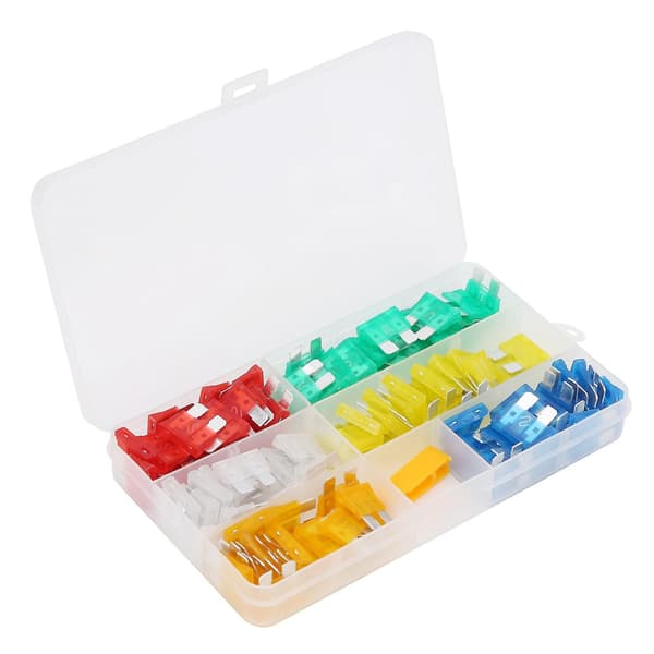 121-pack bilsäkringar (flatstift) 5-30A sortiment