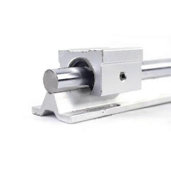 2 st SBR16 400 mm förkromad styrskena för högprecisionsmaskiner