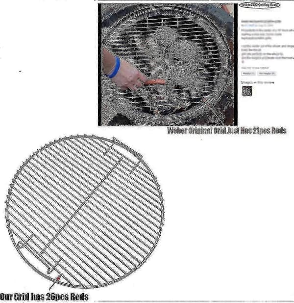 Grillgaller för Weber 47 cm grill, 44,5 cm diameter