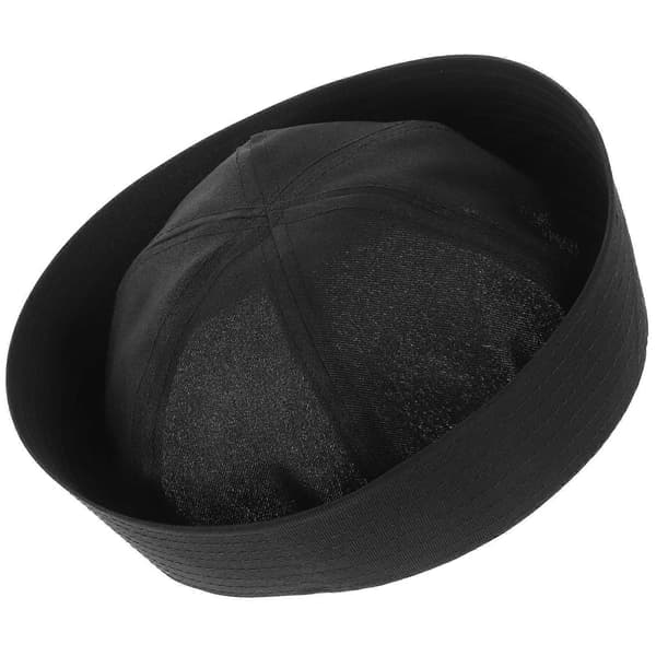 Sjömanshatt maskeradkaptensmössa marin yachtbåtskeps svart polyester 1-pack