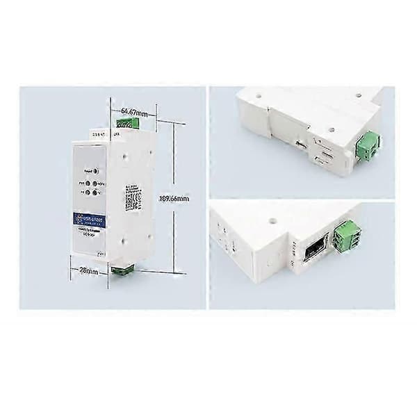 USR-DR302 DIN-skena seriell RS485 till Ethernet TCP/IP-servermodul