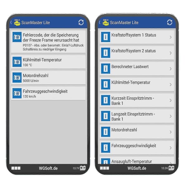 Bluetooth-fordonsdiagnostikverktyg