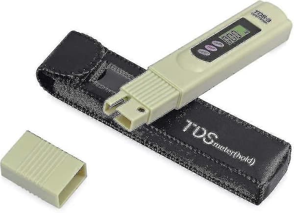 LCD TDS-3 Digital vattenkvalitetsmätare, testare för temperatur och PPM, pennanalysator för dricksvatten, hydroponik, akvarium och pool