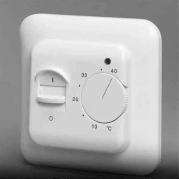 M5 Mekanisk Rumstermostat Elektrisk Golvvärmetermostat Infraröd Värmare med Extern Sensorprob 16A 220V