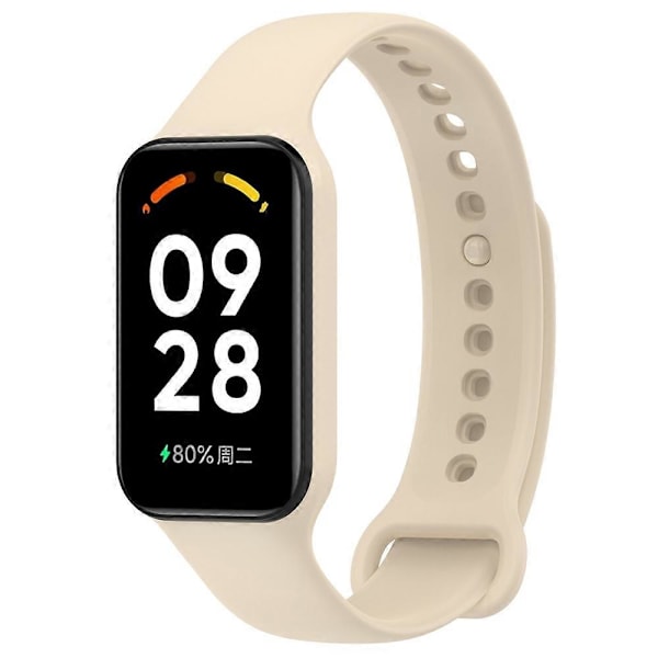 Silikoninen integroitu ranneke Redmi Band 2 -älykellolle Dream White