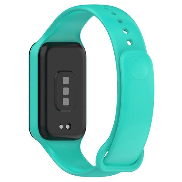 Integreret silikone urrem til Redmi Band 2 Cyan