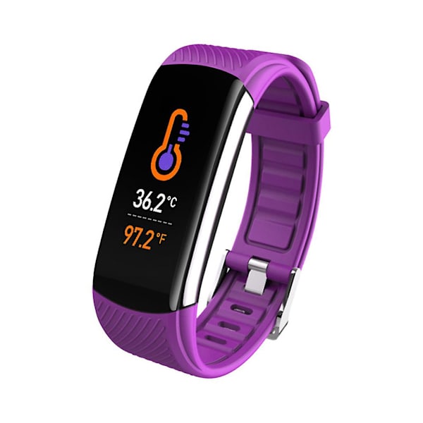 Urrem Udskiftning Urremme Rem til C5S C6S C6T TPU Vandtæt Deep purple