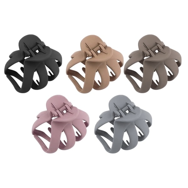 CDQ 5-pack Bläckfisk Hårsnodd Matt Hårsnodd Bläckfisk Hårsnodd Dam