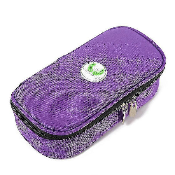 Insuliinin kylmälaukku, kannettava kylmälaukku diabetekselle (violetti)
