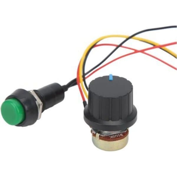 PWM DC Motorhastighetskontroller (PWM) 60V 12V 24V 48V Justerbar Motorhastighetsregulator