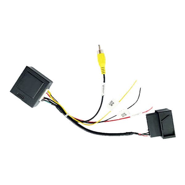 RGB-signal til () AV CVBS-omformer dekoderboksadapter passer til Golf 6 CC fabrikkmontert ryggekamera