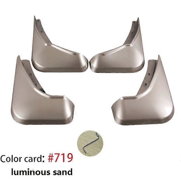 Främre Bakre Stänkskydd Blå För Volvo XC60 S90 18 2019 2020 2021 2022 Skärm Stänkskydd Lera Smutsskydd Tillbehör xc60luminous sand