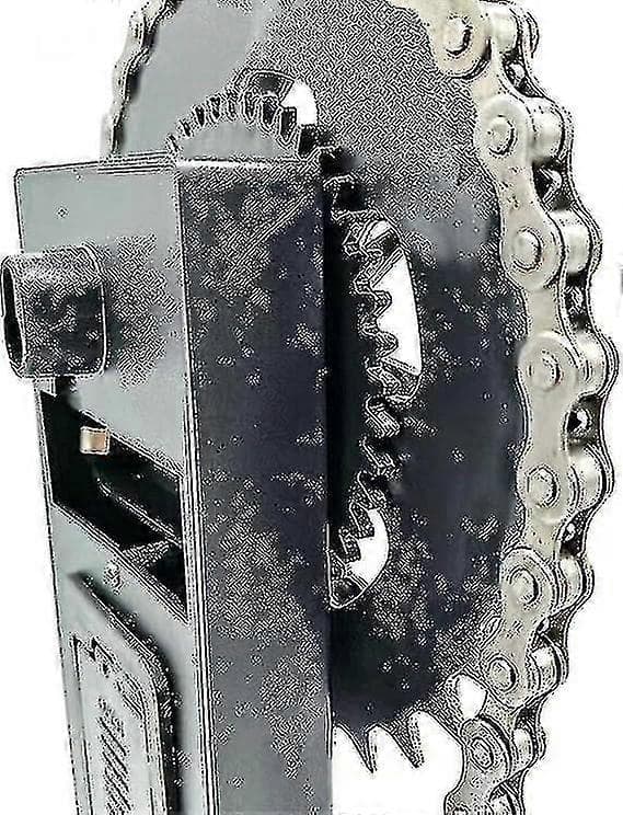 Steampunk-kello liikkuvilla hammasrattailla, kodin sisustus, pyörivä hammasrataskello WHITE