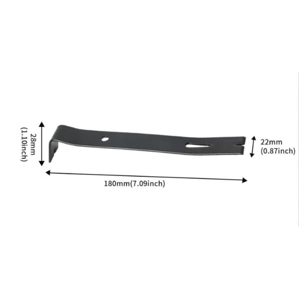 18 cm Brekkjern, Multifunksjonelt Bærbart Brekkjern