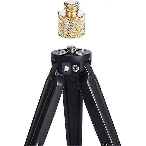 Stativfeste 1/4 skrue 3/8 utskiftbart grensesnittadapter (stil 4)