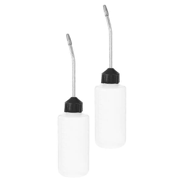 Symaskinolje Klemflasker for Effektiv Oljing 2 stk med Lang Tut