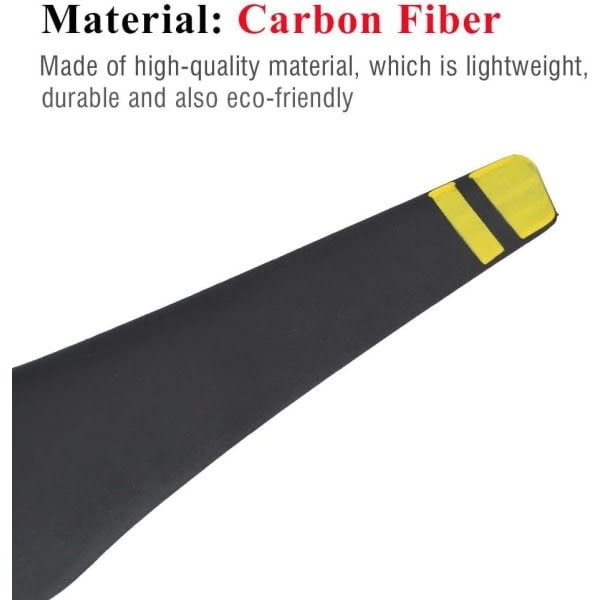 4 stk Propellerblade Carbonfiber Forstærkede Propeller til DJI Phantom 3 Drone Quadcopter Tilbehør (Gul Kant)