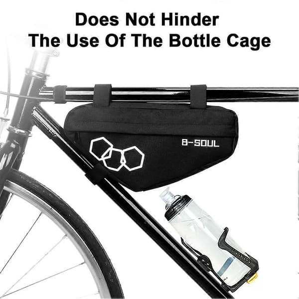 Vattentät cykelväska 4 färger Polyester cykeltriangelväska Framrörsram Ridpåse Cykeltillbehör