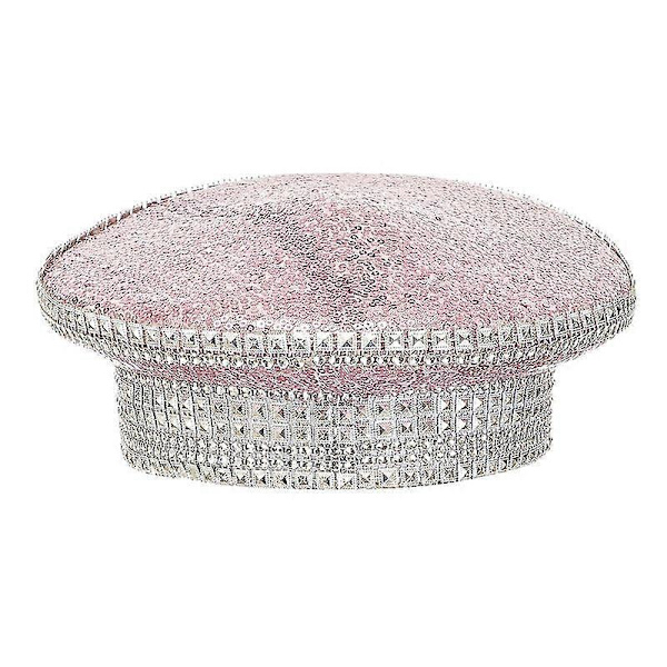 Bryllupshat til bruden pink