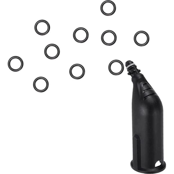 Pakke med 10 gummi O-ringe til Karcher SC2 SC3 SC4 SC5 CT10 damprenser (sort)