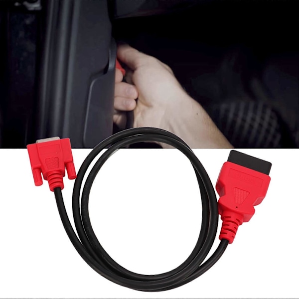 OBD2 Scanner Kabel Diagnostisk Sladd Adapter med 15-Pin Kontakt för Maxisys MS906 MS906TS