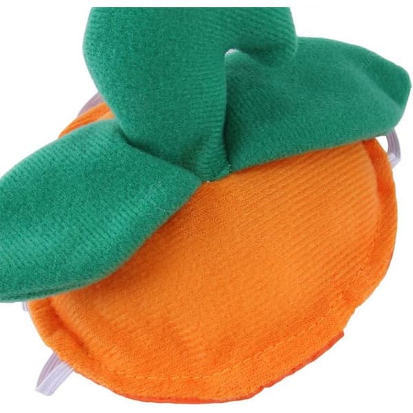 1 stk. Halloween-kostumetilbehør til kæledyr: tilbehør til hunde, passer til hunde (orange).