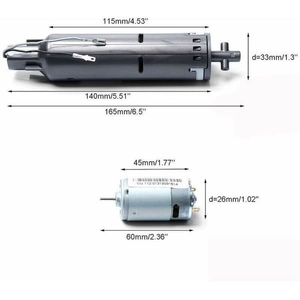 1030986 1030855 Pehmeä rullapää Dyson V6 V7 V8 -pölynimurille