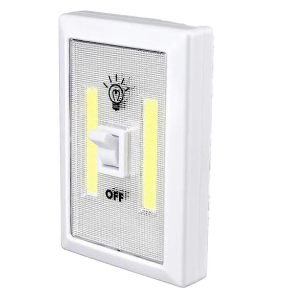 4-pack Skåplampa, Batteridriven Trycklampa, Superstark Strömbrytare Lampa, Väggmonterad Under Skåp