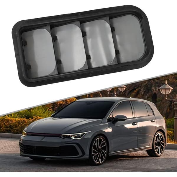 Ventilationsgitter til GOLF MK7 (2015-2021), bageste sidepanel, OEM varenummer 7N0819465F, lavet af robust ABS-materiale