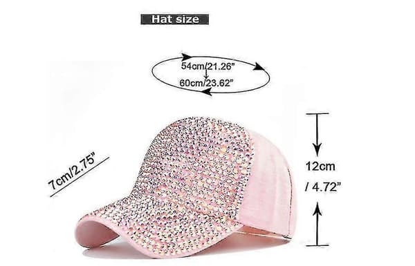 Basebollkeps för kvinnor med justerbar rese-basebollkeps för damer blue