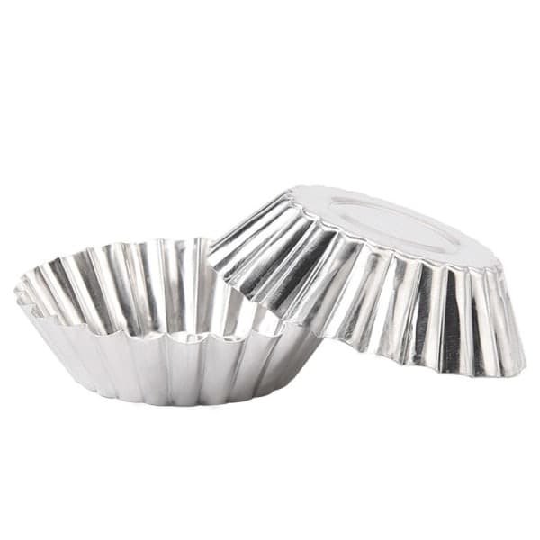 Aluminiums Muffinsform Kakeform Bakeverktøy Varm Geléform Bakebrett 20 stk