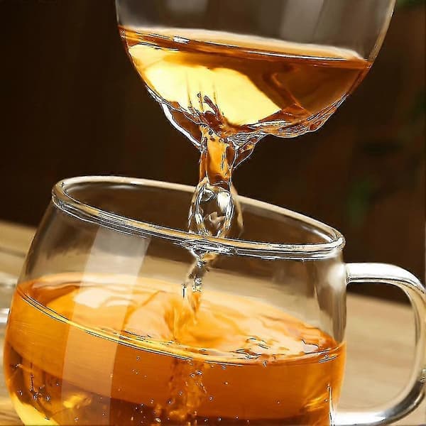 Glas Tekop 300ml Borosilikatglas Tekop Kaffekop Tebrygger Fig