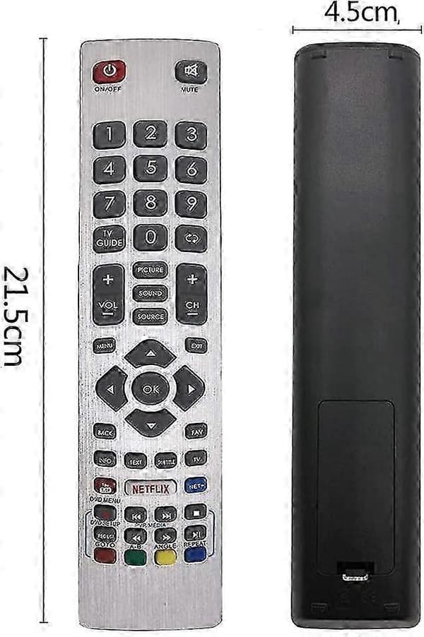 Ersättningsfjärrkontroll Sharp SHW/RMC/0115 för Sharp Aquos fjärrkontroll
