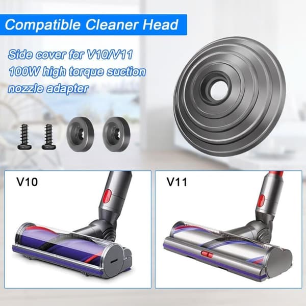Ersättningskulhjul för Dyson dammsugartillbehör, för Dyson V8, V10, V11 och V15. Dyson tillbehör