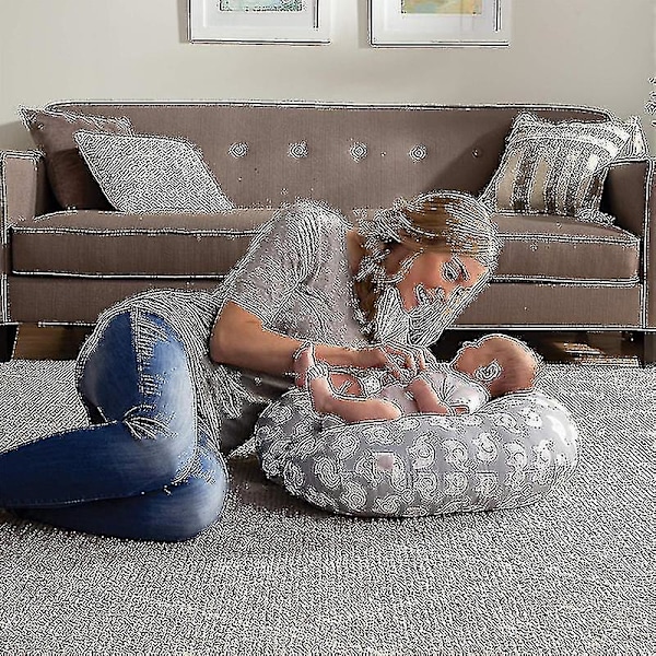 Nyfödd Babynest, Elefant Kärlek Grå