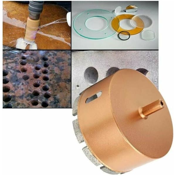 Diamanthulsav, diamantkerneborebit, til fliser/beton/væg/glas, håndværktøjstilbehør, multifunktionel beton- og marmorborebit (90 mm)