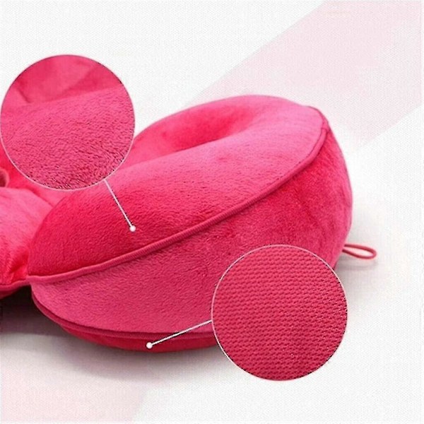Isjias Ortopedisk Pute - Lindrer Hoftesmerter, Rosa