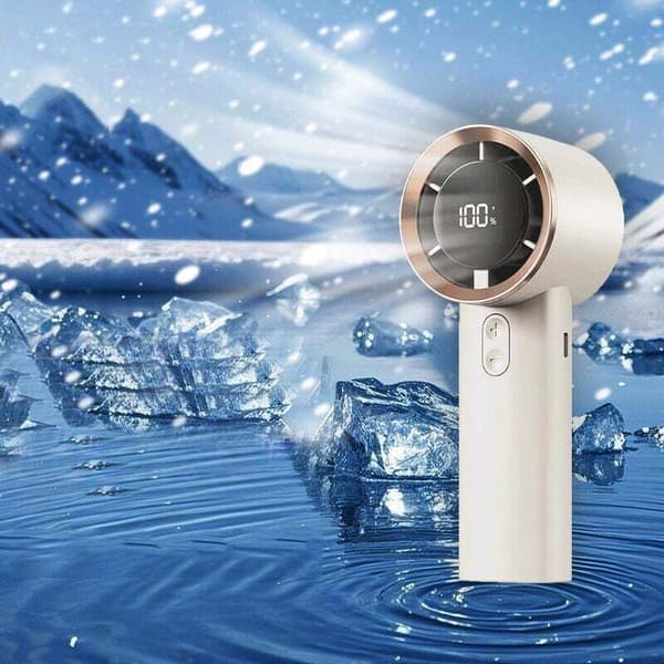Lille USB bærbar ventilator, mini udendørs bærbar ventilator, lille bordventilator