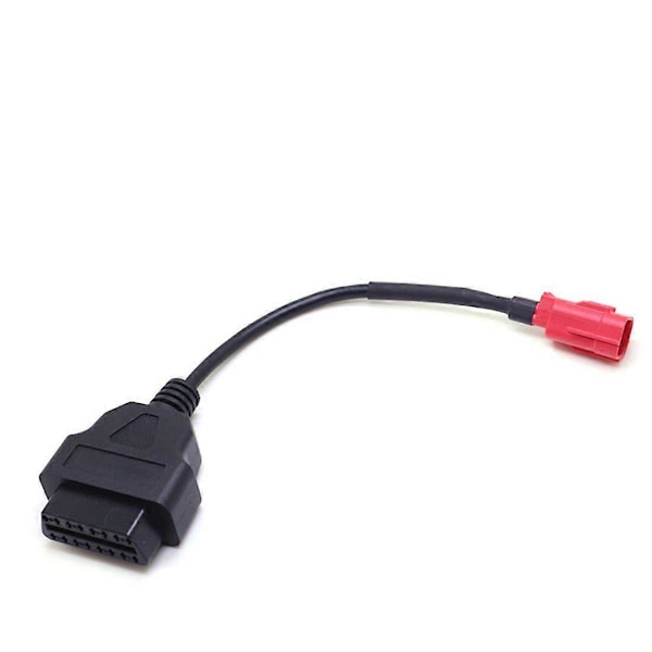 OBD Motorsykkelkabel for 6-pinners pluggkabel Diagnostisk kabel 6-pinners til OBD2 16-pinners adapter