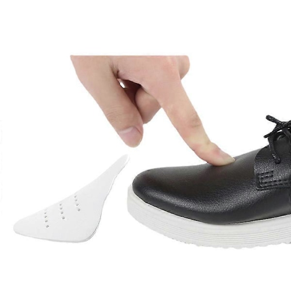 3 Par Anti-Rynke Sko Rynkebeskytter/Tåboks Rynke Forebyggere/Mod Sko Rynker til Sneakers Casual Sko, S