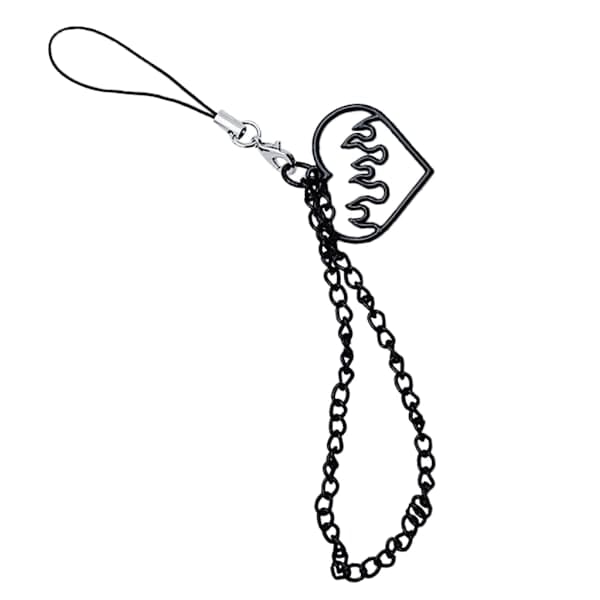 Goth Y2K Mobilberlock – Kawaii Nyckelring för Väska, Gitarrrem Lanyard Pärlad – Välj Stil null - Style 3