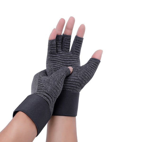 Kompressionshandskar 1 par Black S