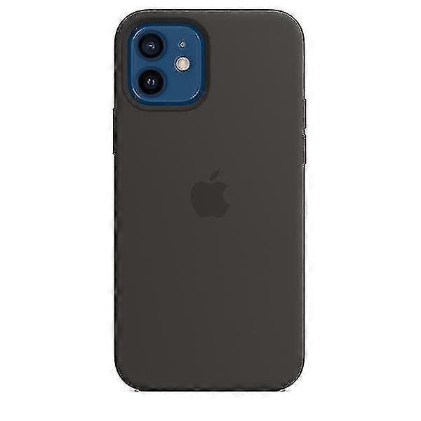 Silikondeksel for iPhone 12 og 12 Pro Black 12 Pro MAX